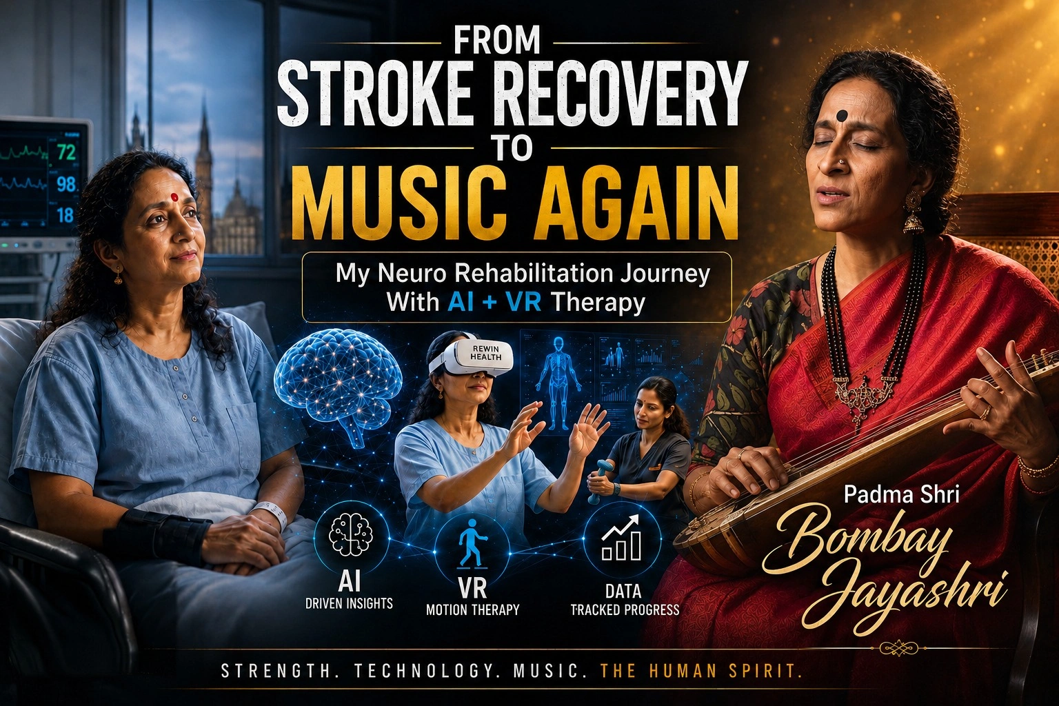 From Stroke Recovery to Returning to Music – My Neuro Rehabilitation Journey With AI + VR Therapy????