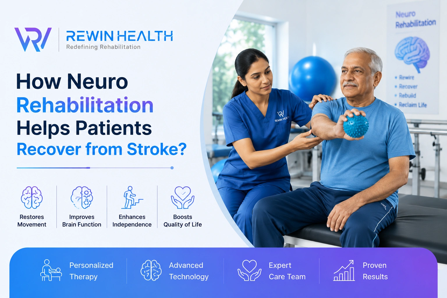 How Neuro Rehabilitation Helps Patients Recover from Stroke?