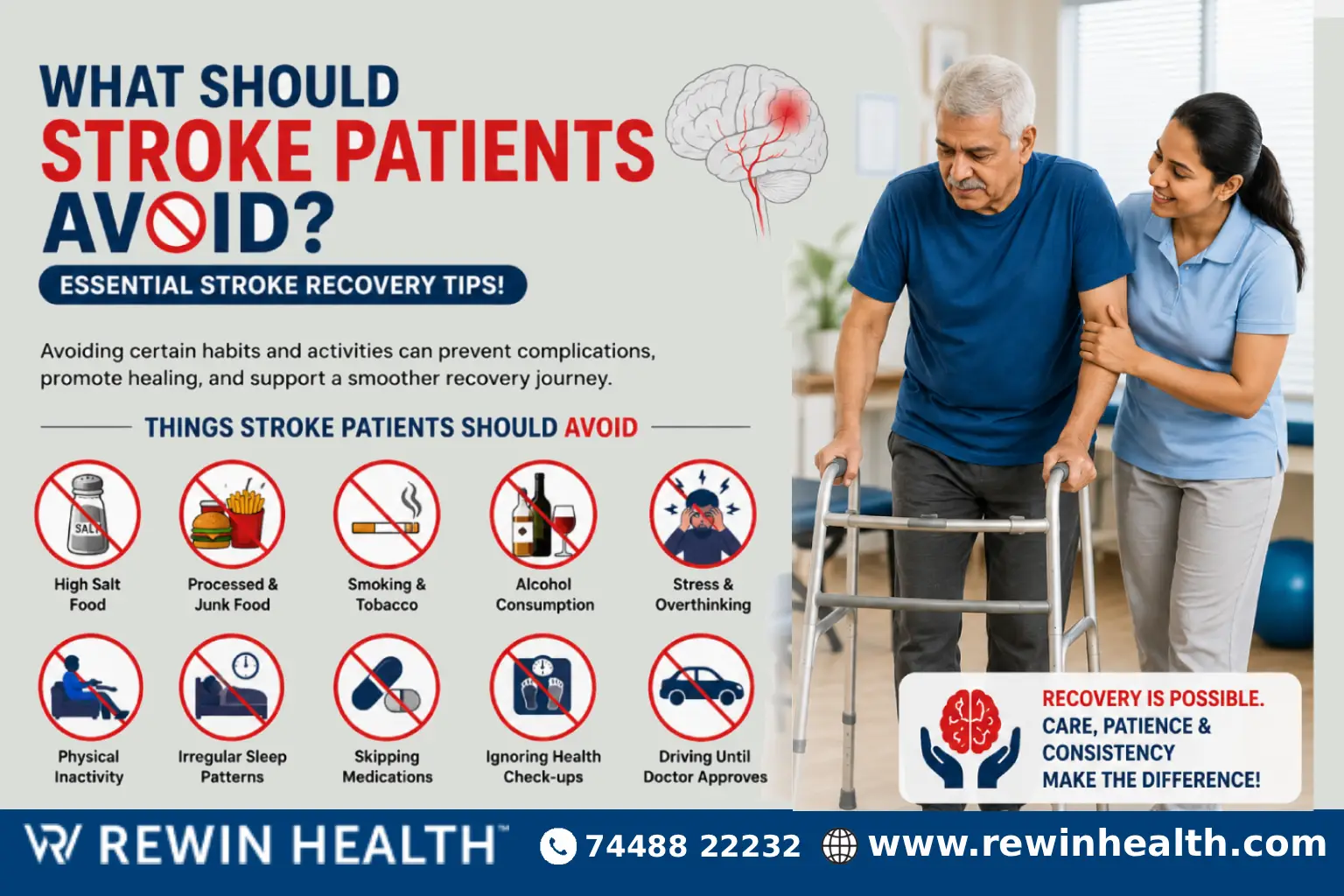 What Should Stroke Patients Avoid? Essential Stroke Recovery Tips!