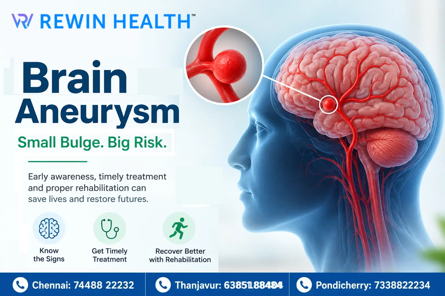 Brain aneurysm recovery
