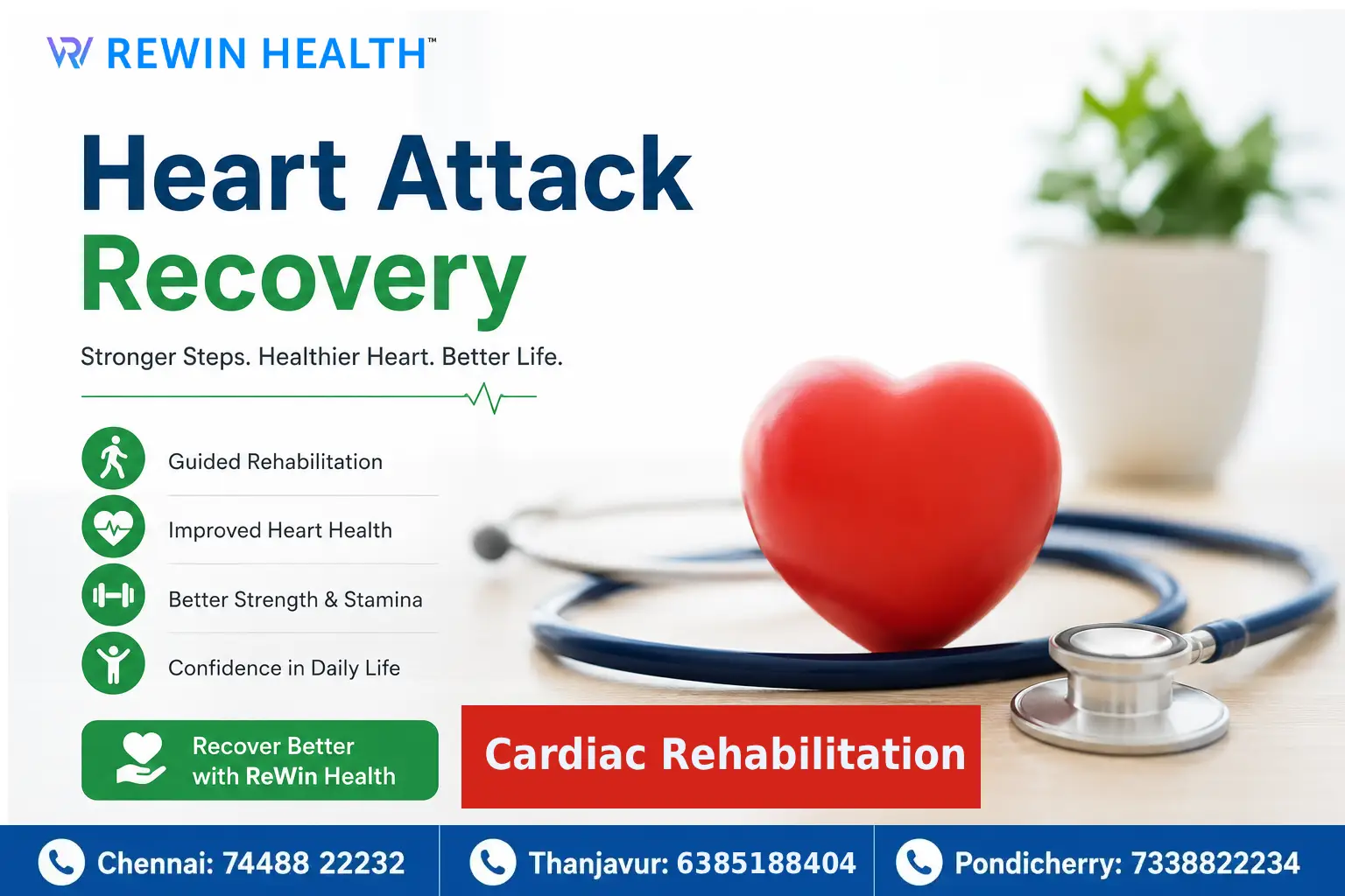 Heart Attack Recovery: Why Cardiac Rehabilitation Is the Missing Step to a Stronger Heart