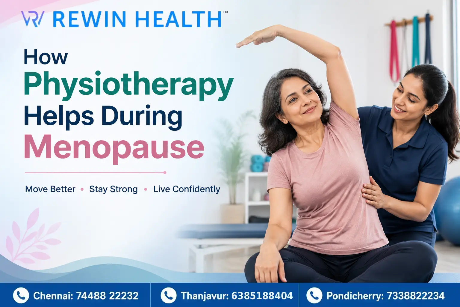 How Physiotherapy Helps To Manage Menopause Symptoms?