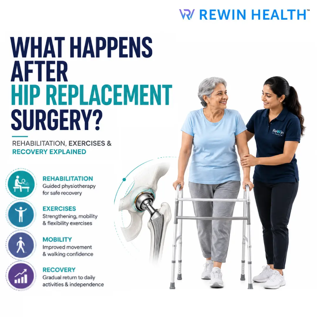 What Happens After Hip Replacement Surgery? Rehabilitation, Exercises & Recovery Explained