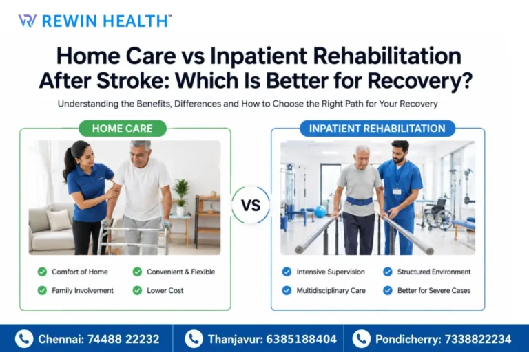Home Care vs Inpatient Rehabilitation After Stroke: Which Is Better for Recovery?